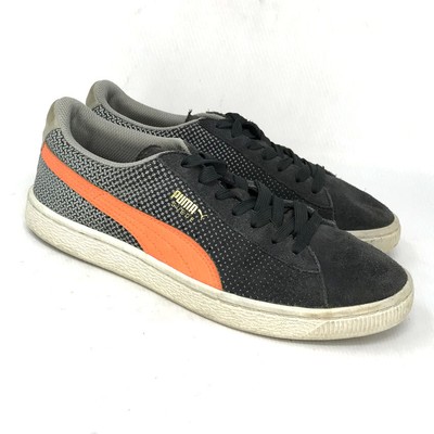 Puma Mens Suede Classic Gray Black 